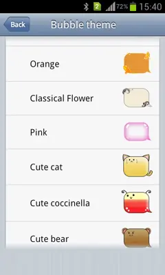 Messaging 6/7 Emoji plugin android App screenshot 0